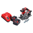 Sierra circular de batería Milwaukee M18 CCS55-402 18 V 165 mm + 2x baterías 4,0 Ah + cargador