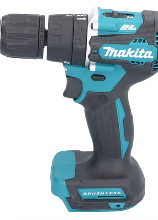 Makita DHP 487 F1X1 perceuse à percussion sans fil 18 V 40 Nm sans balais + 1x batterie 3,0 Ah + jeu d'accessoires 74 pièces + mallette - sans chargeur