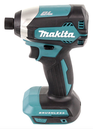 Llave de impacto a batería Makita DTD 153 RTX1 18 V 170 Nm 1/4" sin escobillas + 2x baterías 5,0 Ah + cargador + set de accesorios 74 piezas + estuche