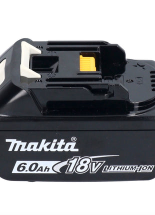 Makita DTD 153 G1X1 llave de impacto a batería 18 V 170 Nm 1/4" sin escobillas + 1x batería 6,0 Ah + set de accesorios 74 piezas + maletín - sin cargador