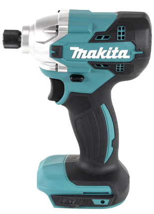 Makita DTD 156 RGX1 Akku Schlagschrauber 18 V 155 Nm 1/4" + 2x Akku 6,0 Ah + Ladegerät + 74 tlg. Zubehörset + Koffer