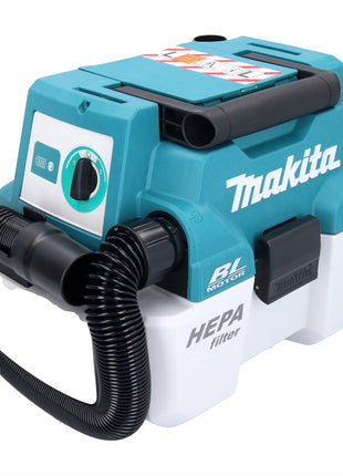 Makita DVC 750 LZ Akku Staubsauger LXT 18 V 67 mbar 7,5 l Brushless Solo - ohne Akku, ohne Ladegerät