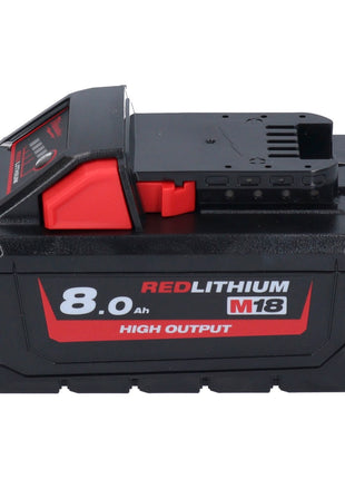 Milwaukee M18 FSAG125X-801X Akku Winkelschleifer 18 V 125 mm Brushless + 1x Akku 8,0 Ah + HD Box - ohne Ladegerät