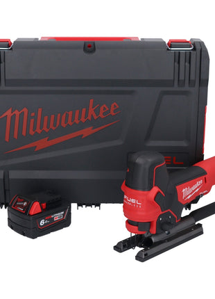 Milwaukee M18 FBJS-601X Akku Stichsäge 18 V Brushless + 1x Akku 6,0 Ah + HD Box - ohne Ladegerät - Toolbrothers