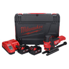 Milwaukee M18 FBJS-602X Akku Stichsäge 18 V Brushless + 2x Akku 6,0 Ah + Ladegerät + HD Box