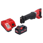 Milwaukee M18 BSX-801 akumulatorowa pilarka szablasta 18 V + 1x akumulator 8,0 Ah + ładowarka