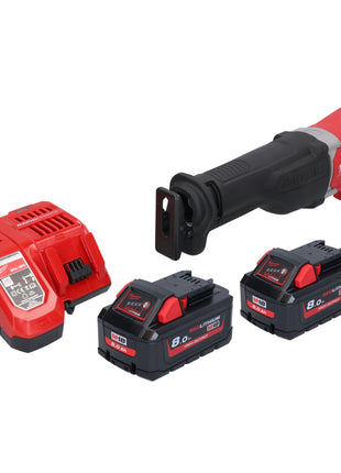 Milwaukee M18 BSX-802 Akku Recipro Säbelsäge 18 V + 2x Akku 8,0 Ah + Ladegerät