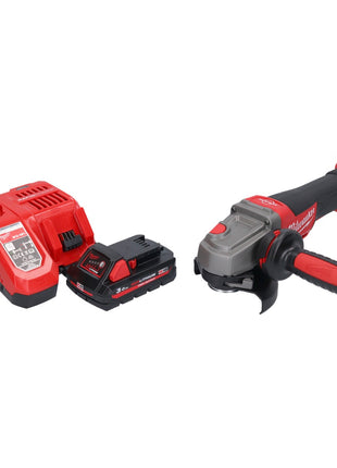 Milwaukee M18 CAG115XPDB-301 Akku Winkelschleifer 18 V 115 mm Brushless + 1x Akku 3,0 Ah + Ladegerät