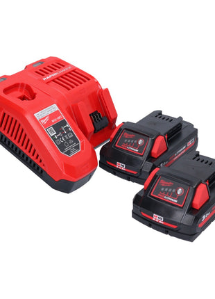 Milwaukee M18 CAG115XPDB-302 Akku Winkelschleifer 18 V 115 mm Brushless + 2x Akku 3,0 Ah + Ladegerät