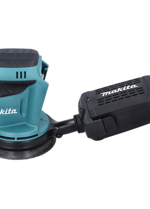 Makita DBO 180 RF1J Akku Exzenterschleifer 18 V 125 mm + 1x Akku 3,0 Ah + Ladegerät + Toolbrothers TURTLE Schleifset + Makpac - Toolbrothers