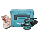 Makita BO 5041 J Exzenterschleifer Schleifmaschine 300 W 125 mm + Toolbrothers TURTLE Schleifset + Makpac - Toolbrothers