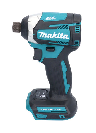 Makita DTD 154 SY1X1 Akku Schlagschrauber 18 V 175 Nm 1/4" Brushless + 1x Akku 1,5 Ah + Ladegerät + 74 tlg. Zubehörset + Koffer