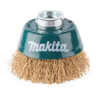 Makita cup brush 60 mm M14 brass ( D-39746 )
