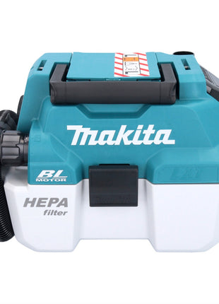 Makita DVC 750 LRM1 Aspirateur à batterie LXT 18 V 67 mbar 7,5 l Brushless + 1x batterie 4,0 Ah + chargeur