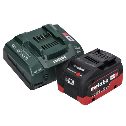Metabo SSW 18 LT 300 BL avvitatore a impulsi a batteria 18 V 300 Nm brushless + 1x batteria ricaricabile 5,5 Ah + caricatore + metaBOX