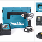 Makita DHP 456 Y1J-D 18 V Akku Schlagbohrschrauber in Weiss im MAKPAC inkl. BL 1815 N Akku + DC18RC Ladegerät - Toolbrothers