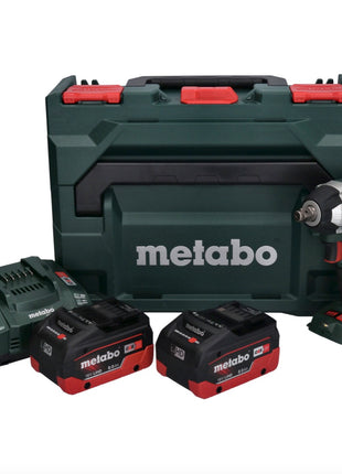 Metabo SSW 18 LT 300 BL Visseuse à choc sans fil 18 V 300 Nm Brushless + 2x batterie 8,0 Ah + chargeur + metaBOX