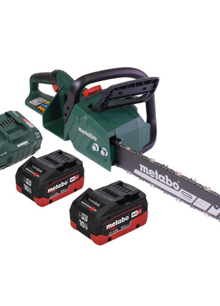 Metabo MS 36-18 LTX BL 40 Akku Kettensäge 36 V ( 2x 18 V ) 40 cm 22 m/s Brushless + 2x Akku 10,0 Ah + Ladegerät - Toolbrothers