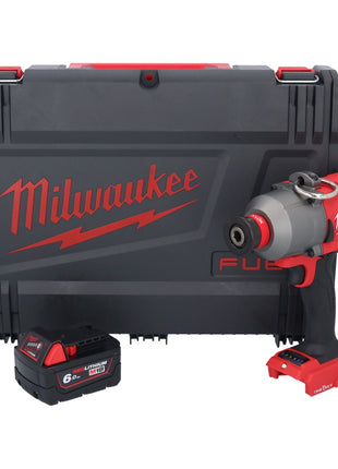 Milwaukee M18 ONEFHIWH716-601X Llave de impacto inalámbrica 18 V 1017 Nm 7/16" sin escobillas + 1x batería 6,0 Ah + caja HD - sin cargador