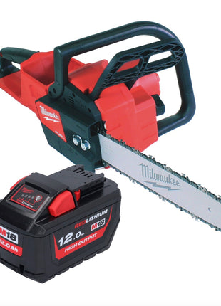 Milwaukee M18 FCHS35-121 Akku Kettensäge 18 V 35 cm 12,4 m/s + 1x Akku 12,0 Ah - ohne Ladegerät