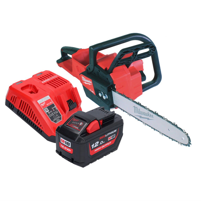 Milwaukee M18 FCHS35-121 Cordless Chainsaw 35cm 12,4m/s 18V + 1x Battery 12,0Ah + Charger (4933479899)