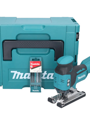 Makita DJV 181 ZJ scie sauteuse sans fil 18 V sans balai + jeu de 5 lames de scie sauteuse + Makpac - sans batterie, sans chargeur