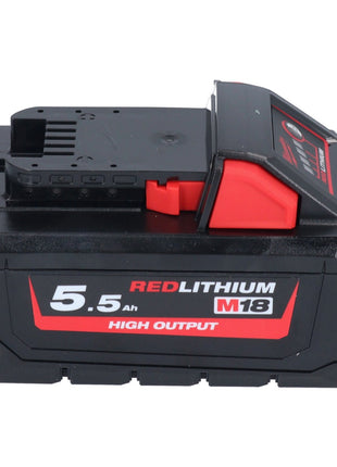 Milwaukee M18 NRG-553 Akku Starter Set High Output 18 V + 3x Akku 5,5 Ah ( 3x 4932464712 ) + M12-18 FC Ladegerät ( 4932451079 )