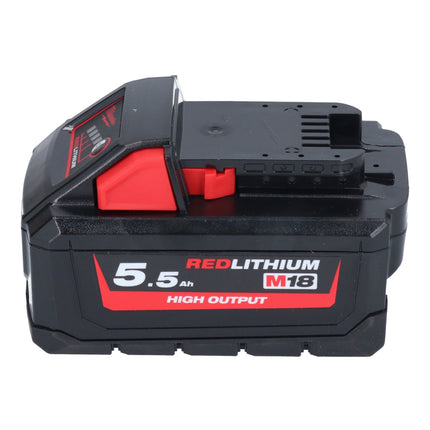 Zestaw startowy Milwaukee M18 NRG-554 High Output 18 V + 4x akumulator 5,5 Ah ( 4x 4932464712 ) + ładowarka M12-18 FC ( 4932451079 )
