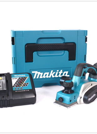 Makita DKP 180 Y1J-D 18 V Akku Hobel im MAKPAC inkl. BL 1815 N Akku + DC18RC Ladegerät - Toolbrothers