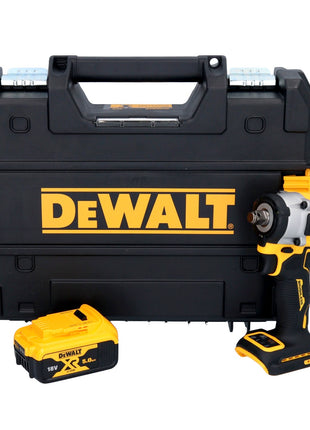 DeWalt DCF 921 NT Akku Schlagschrauber 18 V 400 Nm 1/2" Brushless + 1x Akku 5,0 Ah + TSTAK - ohne Ladegerät