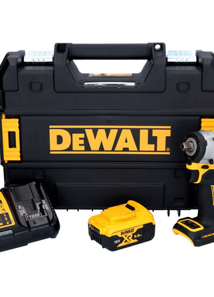 DeWalt DCF 922 P1 Akku Schlagschrauber 18 V 400 Nm 1/2" Brushless + 1x Akku 5,0 Ah + Ladegerät + TSTAK