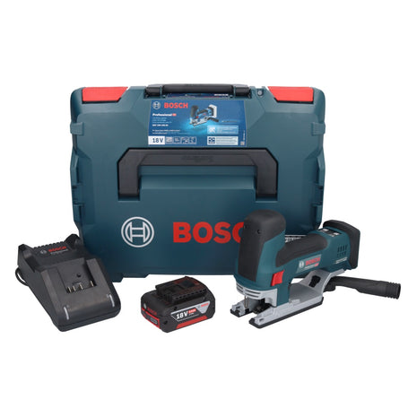 Bosch GST 18V-155 SC Professional Akku Stichsäge 18 V + 1x Akku 5,0 Ah + Ladegerät + L-Boxx - Toolbrothers