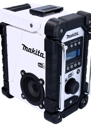 Makita DMR 110 NW Akku Baustellenradio 12 V - 18 V IP64 DAB+ Solo - ohne Akku, ohne Ladegerät - Toolbrothers