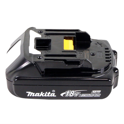 Makita DTD 152 Y1 18 V 165 Nm 1/4'' avvitatore a impulsi a batteria + 1 batteria da 1,5 Ah - senza caricabatterie