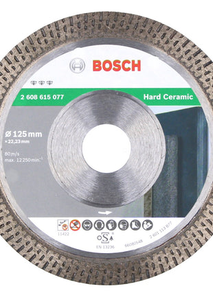 Bosch Diamant Trennscheibe Best for Hard Ceramic 125 mm x 22,23 ( 2608615077 ) - Toolbrothers