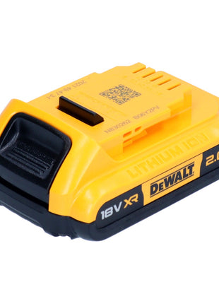 DeWalt DCB 183 Akkupack 18 V 2,0 Ah / 2000 mAh XR Li-Ion Akku - mit Ladestandanzeige - Toolbrothers