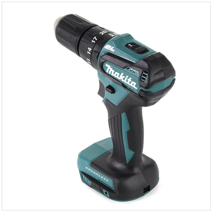 Makita DHP 483 Z 18 V 40 Nm Brushless Solo trapano avvitatore a percussione a batteria - senza batteria, senza caricabatterie