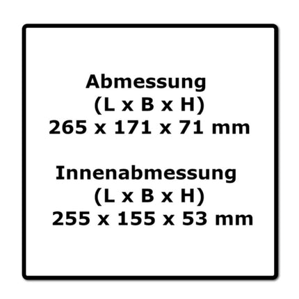Festool T-LOC SYS MINI 1 TL TRA MINI Systainer 4 Stk. ( 4x 203813 ) Kleinteile Koffer transparenter Deckel koppelbar mit SYS-MINI 1 und 3 TL - Toolbrothers