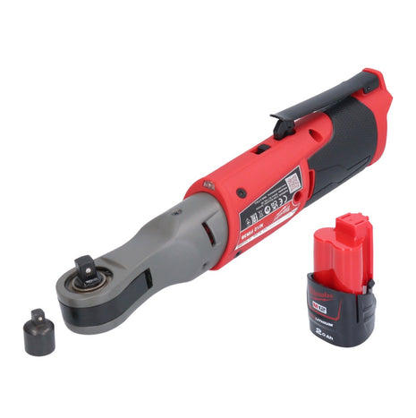 Milwaukee M12 FIR38-201 grzechotka akumulatorowa 12 V 75 Nm 3/8" 1/4" + 1x akumulator 2,0 Ah - bez ładowarki