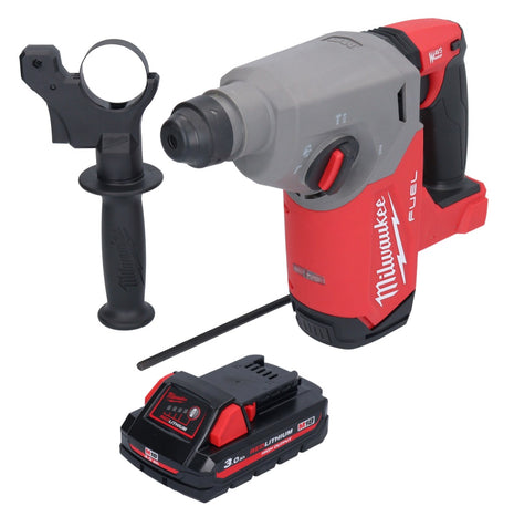 Milwaukee M18 FH-301 Akku Bohrhammer 18 V 2,5 J SDS plus Brushless + 1x Akku 3,0 Ah - ohne Ladegerät