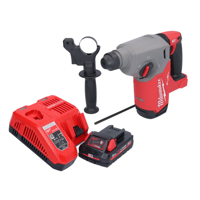 Trapano a percussione a batteria Milwaukee M18 FH-301 18 V 2,5 J SDS plus Brushless + 1x batteria ricaricabile 3,0 Ah + caricatore