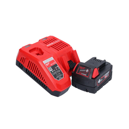 Milwaukee M18 FH-401 cordless hammer drill 18 V 2.5 J SDS plus Brushless + 1x rechargeable battery 4.0 Ah + charger