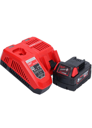 Taladro percutor a batería Milwaukee M18 FH-501 18 V 2,5 J SDS plus sin escobillas + 1x batería 5,0 Ah + cargador