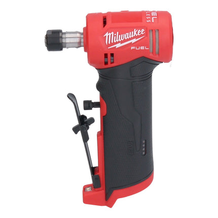 Amoladora recta Milwaukee M12 FDGA-302 angular 12 V 6/8 mm sin escobillas + 2x batería 3,0 Ah + cargador