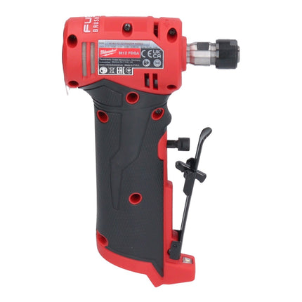 Milwaukee M12 FDGA-401 Straight grinder angled 12 V 6 / 8 mm brushless + 1x battery 4.0 Ah - without charger