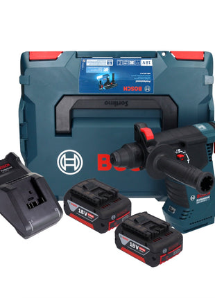 Bosch GBH 18V-24 C Professional Akku Bohrhammer 18 V 2,4 J Brushless SDS plus + 2x Akku 5,0 Ah + Ladegerät + L-BOXX - Toolbrothers