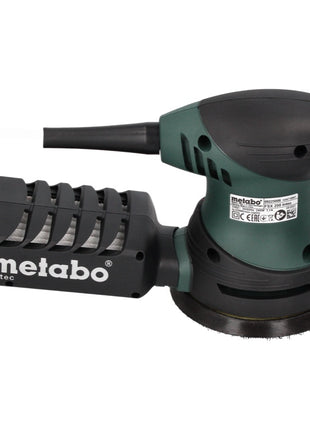 Metabo FSX 200 Intec Exzenterschleifer 240 W 125 mm + 2x Toolbrothers SPIDER Schleifnetz Set + Koffer