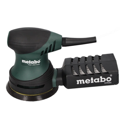 Metabo FSX 200 Intec random orbital sander 240 W 125 mm + 4x Toolbrothers SPIDER sanding net set + case