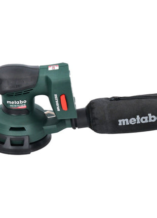 Lijadora excéntrica a batería Metabo SXA 18 LTX 125 BL 18 V 125 mm (600146840) sin escobillas + 2x juego de abrasivos de red Toolbrothers SPIDER + metaBOX - sin batería, sin cargador