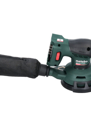 Lijadora excéntrica a batería Metabo SXA 18 LTX 125 BL 18 V 125 mm (600146840) sin escobillas + 2x juego de abrasivos de red Toolbrothers SPIDER + metaBOX - sin batería, sin cargador